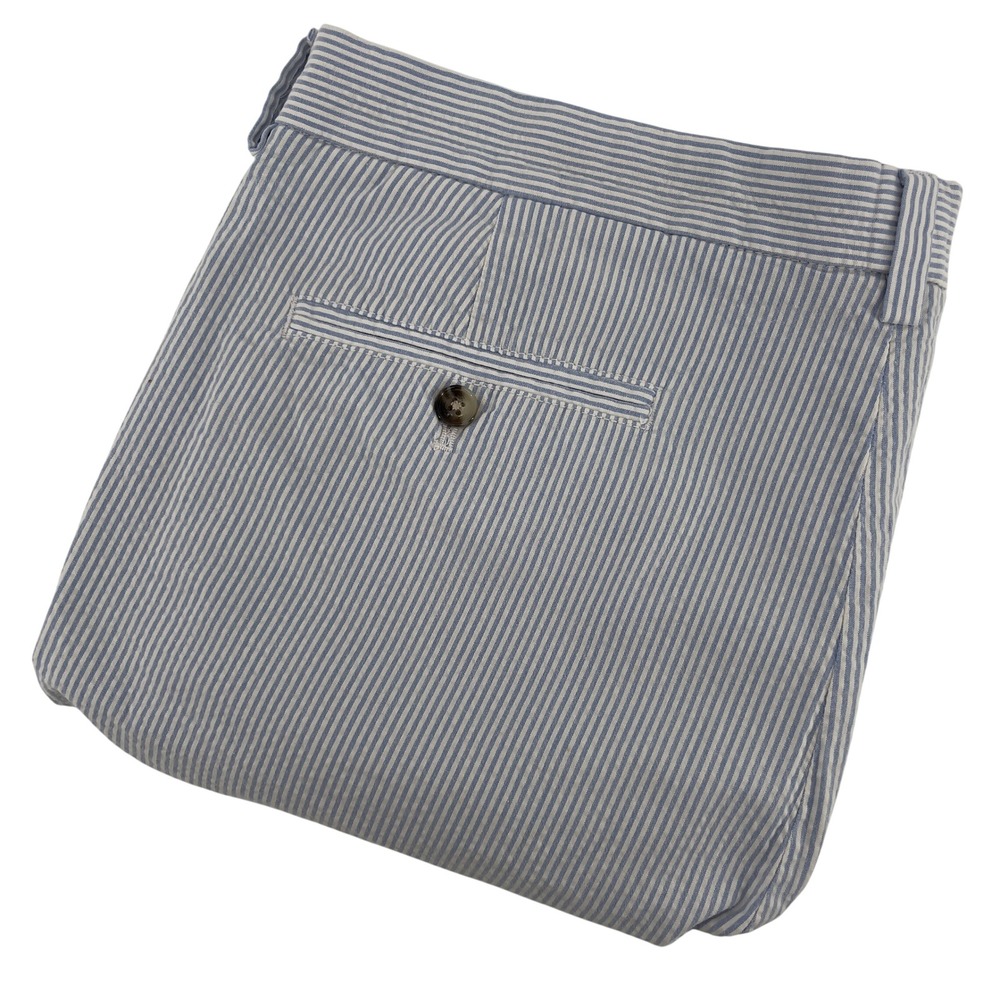 Vineyard Vines Men's Seersucker Shorts Blue‎ Striped Size 38